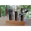 Indio Cutlery Set, Camping Silverware Kit Cutlery Organizer Utensil Picnic Set -17 Piece Mess Kit (Red) view 4