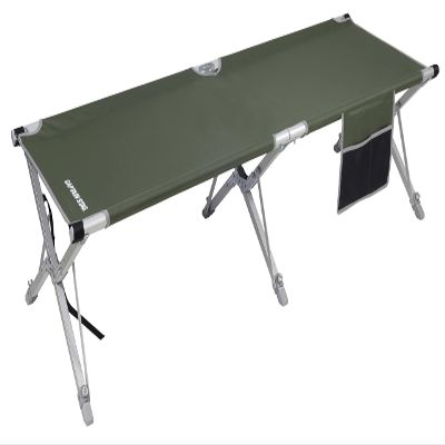 Captain Stag UB-2009 Outdoor Bed, Cot, Easy, Field GI Bed, Load Capacity 220.5 lbs (100 kg), Storage Bag Included, Olive
