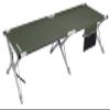 Captain Stag UB-2009 Outdoor Bed, Cot, Easy, Field GI Bed, Load Capacity 220.5 lbs (100 kg), Storage Bag Included, Olive view 1