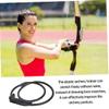 GGRICHYI Archery Training Band Exerciser, Rubber Arrow Band Archery Trainer Puller Grip Arm Force Strength Training Elastic Rope Bow Hunting Shooting Practice Posture view 4