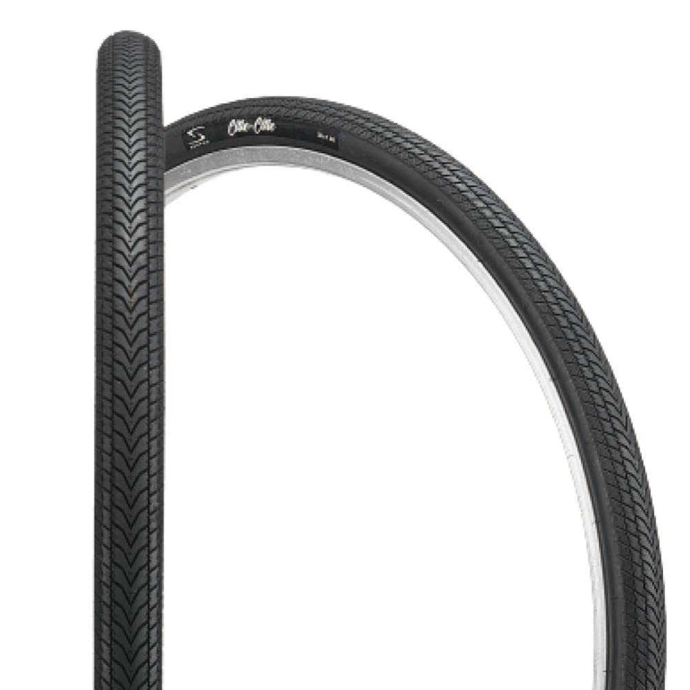 SERFAS Bicycle Tire Tube Set, Citie-Citie, 26" x 1-3/8, One Side, Black