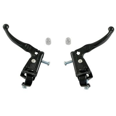 Dia-Compe MX121 / Tech 3 Brake Lever Set for Old School BMX , Black , DP2516