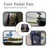 PLI Universal Recessed Trolling Motor Foot Pedal Pan Replaces Minn Kota 100RTMP view 3