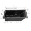 PLI Universal Recessed Trolling Motor Foot Pedal Pan Replaces Minn Kota 100RTMP view 4