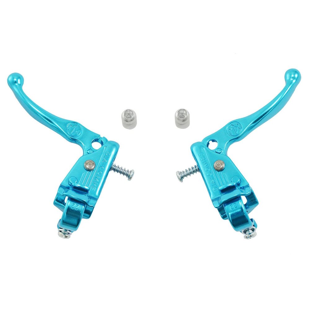 DIA-COMPE MX121 / Tech 3 Brake Lever Set for Old School BMX, Blue, DP2518