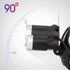 zhanghong Headlamp Headlamp Flashlight USB Rechargeable -LED Ultra-Bright High Work Headlight, IPX4 Waterproof (Color : White) view 3