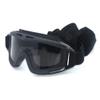 HARGLESMAN Airsoft Goggles Tactical Safety Goggles Anti Fog Glasses with Interchangeable Lenses Hunting Cycling Paintball (Black) view 4