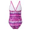 Hedmy Kids Girls One Piece Athletic Swimsuit Criss Cross Back Straps Summer Beach Sports Swimwear Bathing Suit B#Rose_Red 3 Years view 2