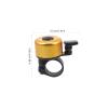 14pcs Alloy Bike Bell Loud and Cycling Bells for Mountain and Road Fits Handlebars Accessories for Boys and Girls and Adults view 3