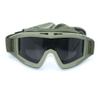 HARGLESMAN Airsoft Goggles Tactical Safety Goggles Anti Fog Glasses with Interchangeable Lenses Hunting Cycling Paintball (Army Green) view 2
