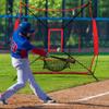 F2C 7'x7' Baseball and Softball Practice Net Portable Hitting Pitching Net with Strike Zone Target, Bow Frame and Carry Bag, Baseball Equipment Great for All Skill Levels view 2