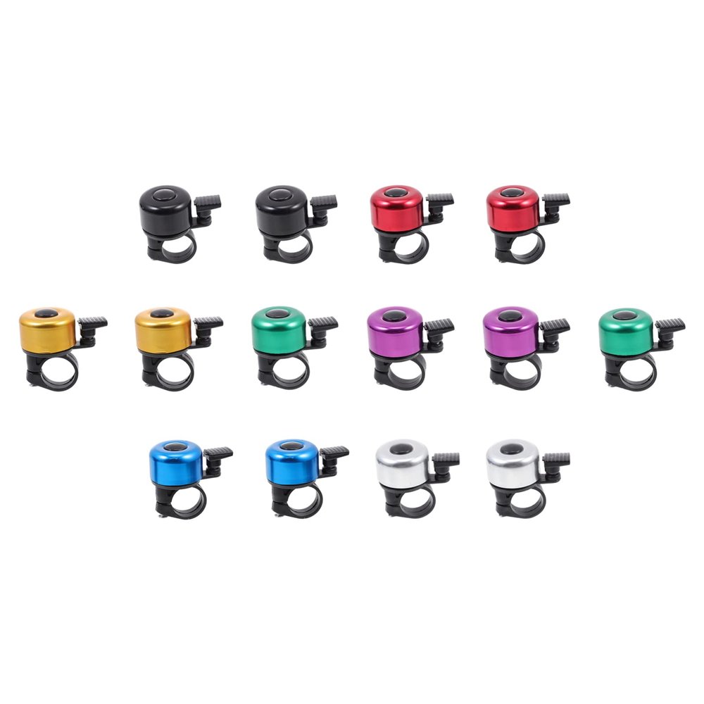 14pcs Bicycle Bell Cycling Accessory Professional Alloy Bell Bike Alloy Handlebar Mountain Cycling Versatile Riding