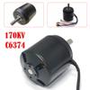 C6374 Efficience Brushless Motor, 170KV Efficience Sensored Brushless Motor, 10mm Shaft w/Jst 5p 2.0 Hall Male Plug for Electric Skateboard Longboard Motor view 3