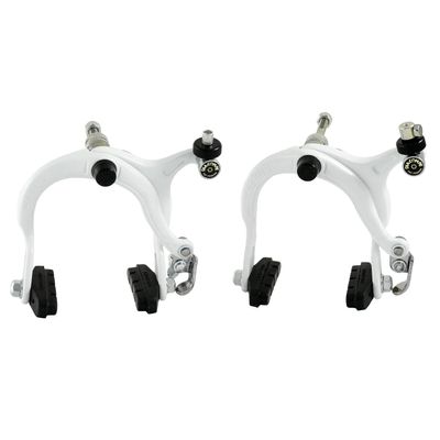 Dia-Compe 883QL Reverse Pull Brake Set (F+R) for Old School BMX, White, DP2522-FR