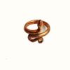 ABN EXPORTS Consecrated Copper Snake Ring Tamba Snake Ring Art & Tarrot Isha Rings view 1