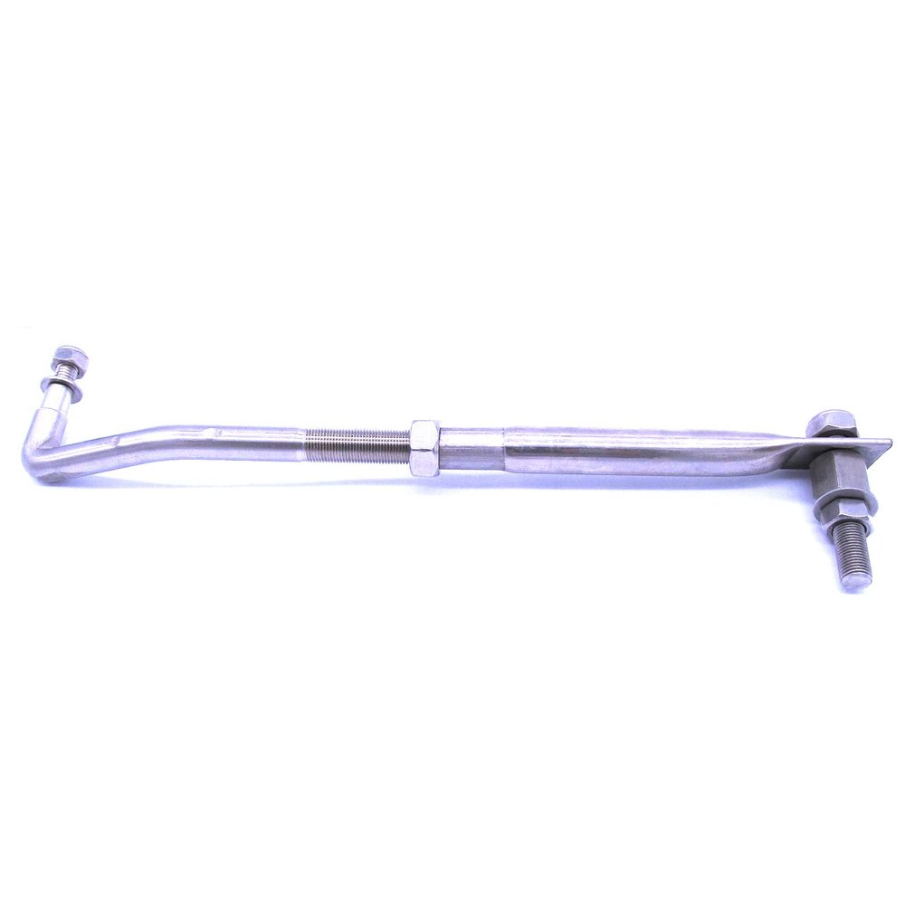 SouthMarine Boat Engine Stainless Steel Steering Link Rod 265-315mm / 10.43-12.4in Adjustable