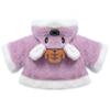 Hularka Baby Girls Infant Fur Warm Coat Cloak Overcoat Antlers Hoodies Capes Outerwear Coats Purple 9-12 Months view 2