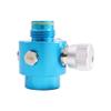 ZCTCL New Paintball Inner Thread,CO2 Cylinder Tank,On/Off Valve with 1500Psi Gauge,G1/2-14 (Blue) view 4