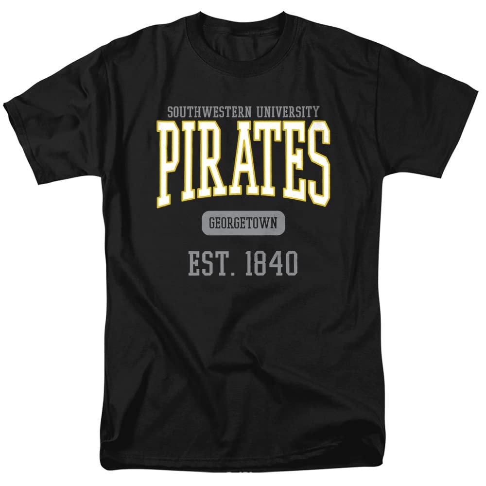 Southwestern University Official Est. Date Unisex Adult T Shirt,Est. Date, 4X-Large