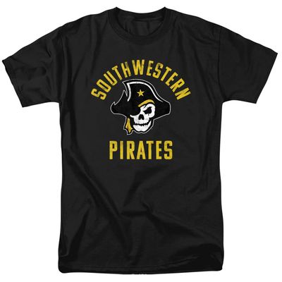 Southwestern University Official Pirates Logo Unisex Adult T Shirt,Pirates Logo, 5X-Large