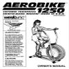 Icon Health & Fitness, Inc. Owner Manual 108480 Works W Weslo Aero 1250 - Wl076020 Stationary Bike view 1