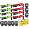 Action Village JT Splatmaster .50 Cal Z200 Shotgun Neighborhood Kit (Green/Red) view 1