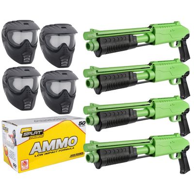 Action Village JT Splatmaster .50 Cal Z200 Shotgun Mega Kit (Green)
