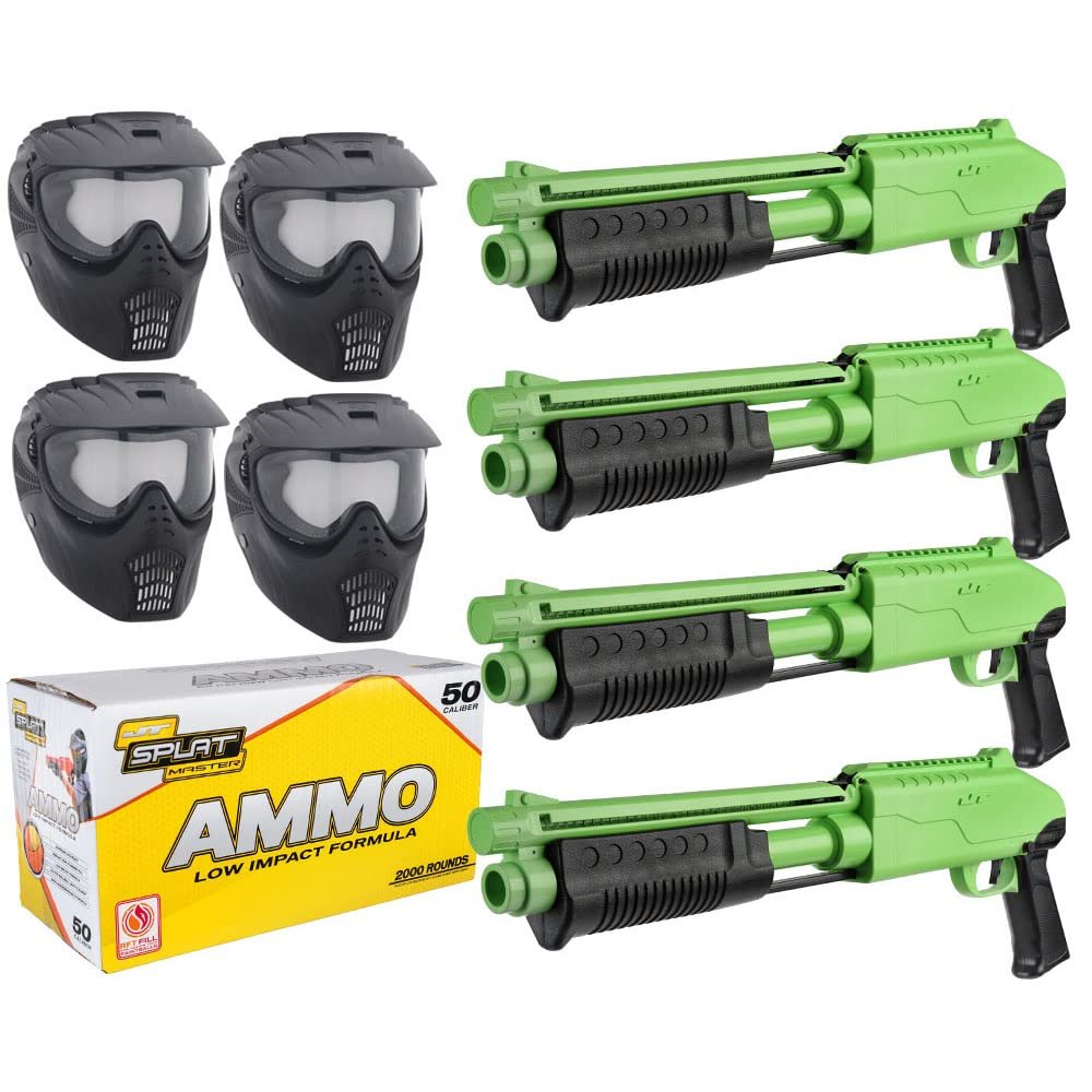 Action Village JT Splatmaster .50 Cal Z200 Shotgun Mega Kit (Green)