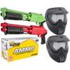 JT Paintball JT SplatMaster z200 Duel Kit - SplatMaster Ammo 1000ct (Green/Red) view 1