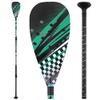 SereneLife Adjustable SUP Paddle - Adjustable 3-Piece Mix Carbonfiber Paddle, Lightweight & Comfortable to Use, Includes Carrying Bag w/ Zip and Handle, Comfortable Grip & Powerful Stroke view 1