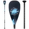 SereneLife Adjustable SUP Paddle - Adjustable 3-Piece Mix Carbonfiber Paddle, Lightweight & Comfortable to Use, Includes Carrying Bag w/ Zip and Handle, Comfortable Grip & Powerful Stroke view 1