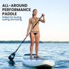 SereneLife Adjustable SUP Paddle - Adjustable 3-Piece Mix Carbonfiber Paddle, Lightweight & Comfortable to Use, Includes Carrying Bag w/ Zip and Handle, Comfortable Grip & Powerful Stroke view 4