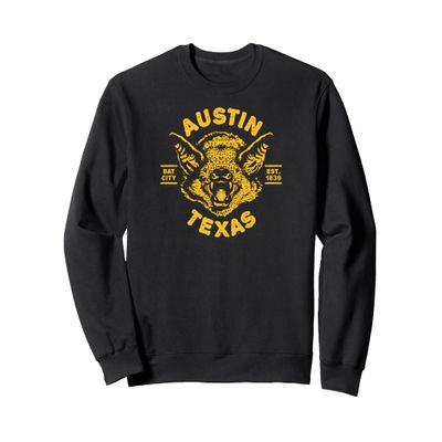 AUSTIN BAT - Bat City Texas TX / Est Established 1839 Design Sweatshirt