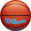 WILSON NCAA Elevate VTX Basketball - Size 7-29.5", Orange/Blue view 1
