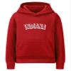 Daxton Youth Unisex Pullover Cities States Hoodie Mid-Weight Fleece Sweater - Indiana Red White, XS view 1