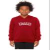 Daxton Youth Unisex Pullover Cities States Hoodie Mid-Weight Fleece Sweater - Indiana Red White, XS view 2