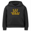 Daxton Youth Unisex Pullover Cities States Hoodie Mid-Weight Fleece Sweater - Las Vegas Black Gold, L view 1