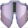 100% Speedcraft XS Sport Performance Cycling Sunglasses (Polished Translucent Lavender - HiPER Lavender Mirror Lens) view 2