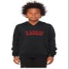 Daxton Youth Unisex Pullover Cities States Hoodie Mid-Weight Fleece Sweater - Kansas Black Red, XL view 2