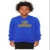 Daxton Youth Unisex Pullover Cities States Hoodie Mid-Weight Fleece Sweater - Los Angeles Royal Gold, S view 2