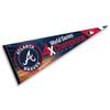 Atlanta 4 Time Champions Pennant Flag view 1
