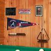 Atlanta 4 Time Champions Pennant Flag view 2