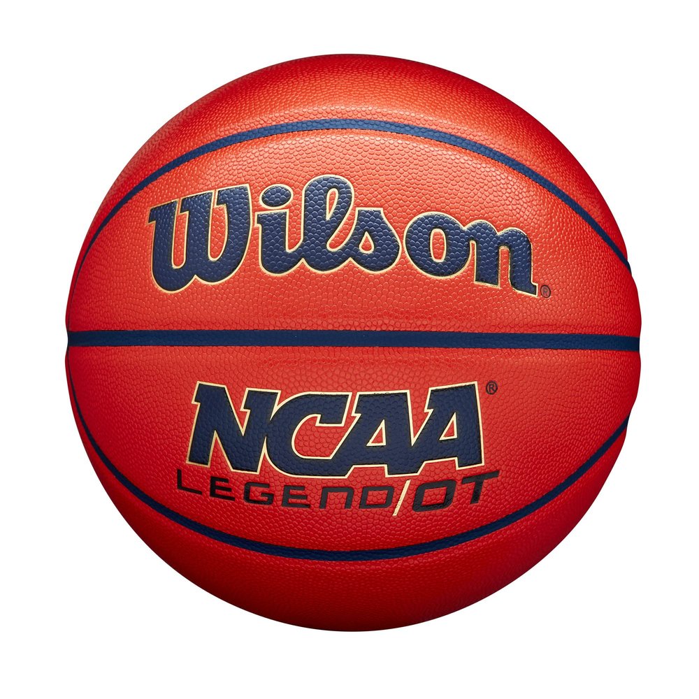 Wilson NCAA Orange/Navy Size 7 Basketball - 29.5"