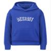 Daxton Youth Unisex Pullover Cities States Hoodie Mid-Weight Fleece Sweater - Detroit Royal White, XS view 1