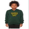 Daxton Youth Unisex Pullover Cities States Hoodie Mid-Weight Fleece Sweater - Green Bay Hunter Gold, S view 2
