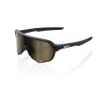 100% S2 Sport Performance Cycling Sunglasses (Matte Black - Soft Gold Mirror Lens) view 1