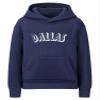 Daxton Youth Unisex Pullover Cities States Hoodie Mid-Weight Fleece Sweater - Dallas Navy White, XL view 1