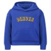 Daxton Youth Unisex Pullover Cities States Hoodie Mid-Weight Fleece Sweater - Denver Royal Gold, S view 1