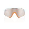 100% S3 Sport Performance Cycling Sunglasses (Soft Tact Two Tone - HiPER Silver Mirror Lens) view 2