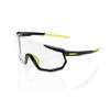 100% Racetrap 3.0 Sport Performance Sunglasses - Sport and Cycling Eyewear (Gloss Black - Photochromic Lens) view 1